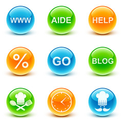 icône bouton internet