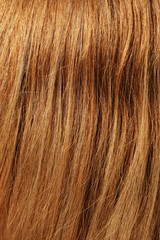 Brown hair detail