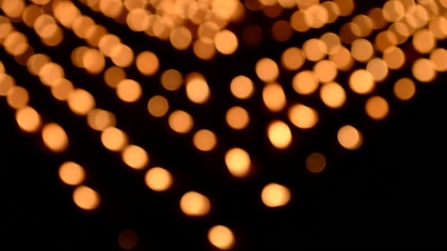flackernde Lichter