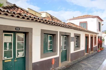rue à funchal (madere)
