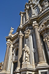 Fototapeta na wymiar Katedra św Agaty - Catania