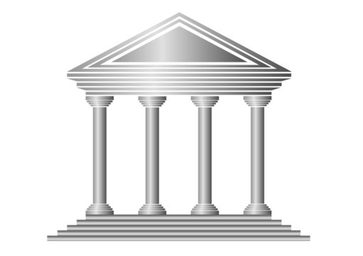 Metal bank icon
