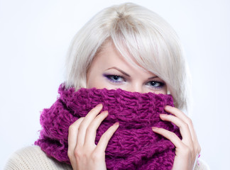 Portrait of beautiful girl