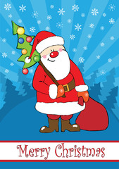 Christmas Cards with Santa