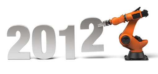 The new year 2012 in construction