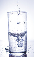 Glass with water