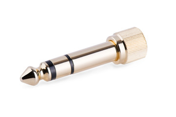 gold audio adapter