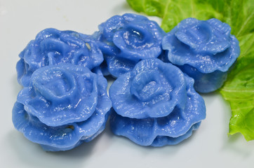 Thai Traditional Food in flower shape