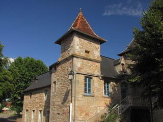 Fototapeta na wymiar Village d’Assier ; Périgord, Quercy, Midi-Pyrénées