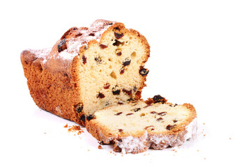 cake with raisins