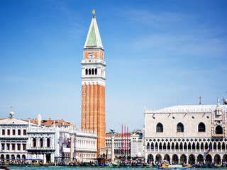 Naklejka premium Venice St Marks Square Campanile