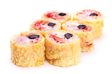 Hot roll on white