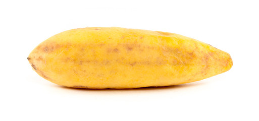 Curuba on white background