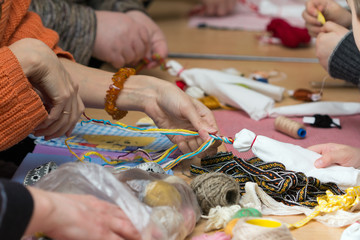 Making doll Vesnyanka