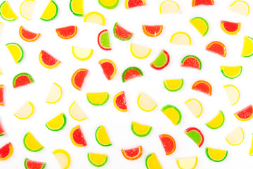 Fototapeta na wymiar fruit jelly