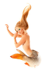 mermaid beautiful magic mythology being original photo compilati