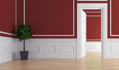 Interno vuoto da arredare