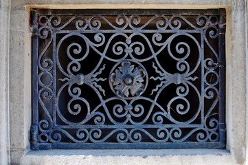 architectural detail of the royal palace in Livadia