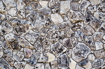 texture of ancient stone wall