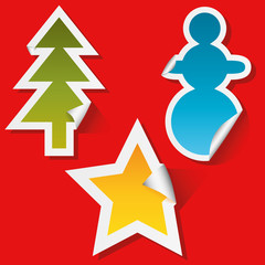 christmas stickers