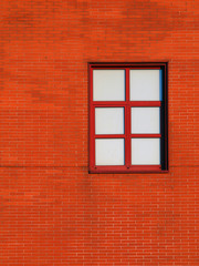 Obraz premium Rotes Fenster