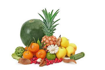 assortiment fruits