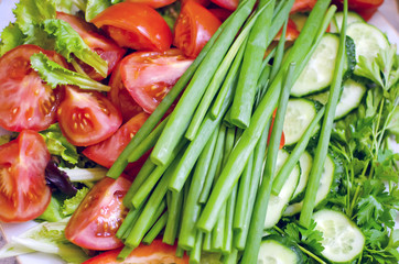 Fresh vegetables