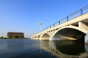 Fototapeta premium bridge across a river