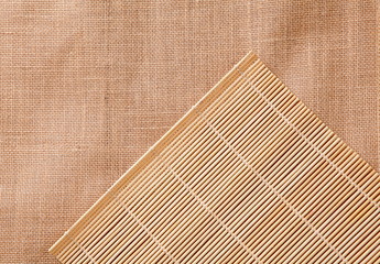 bamboo tablecloth - can be used as a texture background