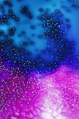 Obraz premium morphing particle transformation