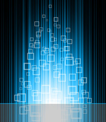 Abstract blue background