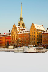 Old Town in winter.