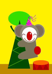 Naklejka premium koala bear