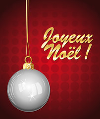 Naklejka premium Joyeux noël !