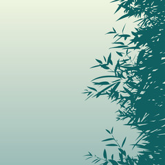 Obraz premium Tree silhouette