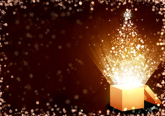 Obraz premium Christmas gift