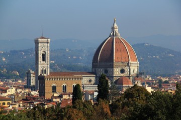 Fototapeta premium Dom von Florenz am Tag, Italien