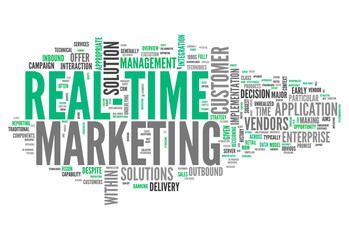 Word Cloud "Real-Time Marketing"