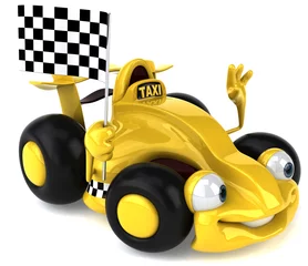 Deurstickers Taxi © Julien Tromeur