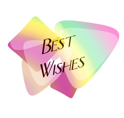Obraz premium Best wishes