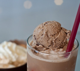 ice mocha coffee