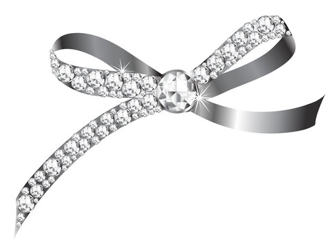 Diamond ribbon
