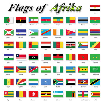 Flags of Afrika