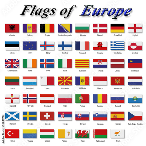 "Flags of Europe" Stock photo and royalty-free images on Fotolia.com