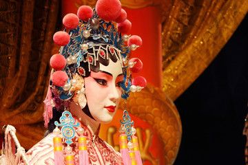 Cantonese opera dummy - obrazy, fototapety, plakaty