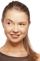 Obraz premium happy teenage girl