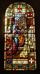 vitrail d'&eacute;glise
