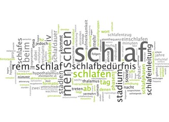 Fototapeta premium Schlaf