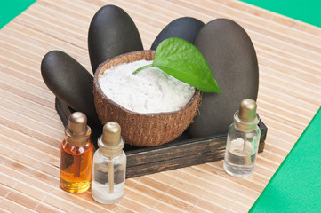 still-life subjects of relaxing spa