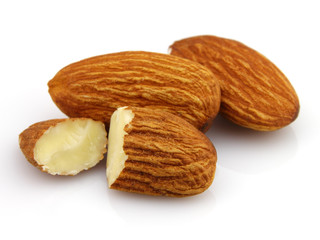 Dried almonds kernel